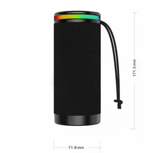 2021 Outdoor Portable Colorful Led Speakers Wholesale Waterproof Wireless Stereo Outdoor With Led Light Bluetooth Speaker