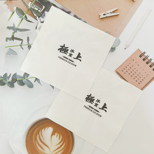 2层软木原浆餐巾纸包式餐巾 - Product Image 3