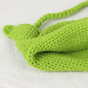 หมวกถักโครเชต์สูงสำหรับเด็กผู้ใหญ่หมวกถักด้วยมือสำหรับกิจกรรมปั่นจักรยานกลางแจ้งออกแบบได้ตามต้องการสำหรับฤดูหนาว - Product Image 6