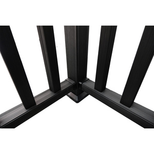 Clôture de terrasse extérieure temporaire en WPC avec <span class=keywords><strong>garde</strong></span>-<span class=keywords><strong>corps</strong></span> en composite Rampe d'escalier et de <span class=keywords><strong>balcon</strong></span> en plastique et <span class=keywords><strong>bois</strong></span> - Product Image 4