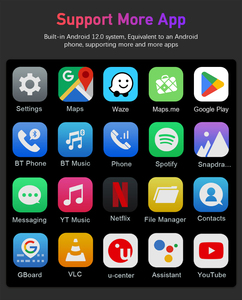 Exploter ApplePie Universal Wireless CarPlay Youtube <strong>Netflix</strong> &amp; Wireless <strong>Android</strong> Auto <strong>Download</strong> <strong>APP</strong> Car Media Adapter MTK8163 - Product Image 4