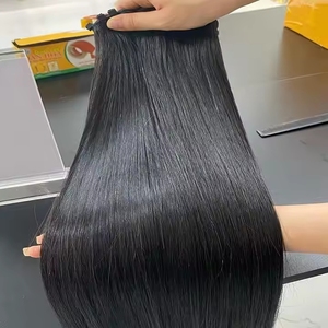 มัดผมชาวเวียดนามมัดผมมนุษย์แบบมัดผมเป็นมัดตรงจากเวียดนามแบบสองชั้น - Product Image 1