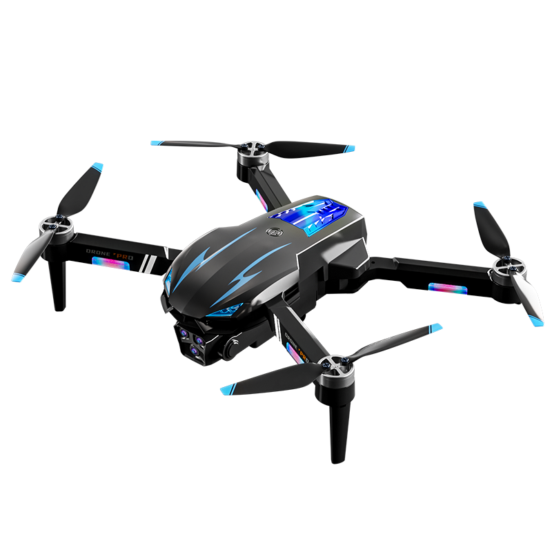 K706 Drone 4K Dual Camera Obstacle Avoidance Optical Wifi RC Helicopter Beginner Foldable Quadcopter ABS Material 1KM Range Gift