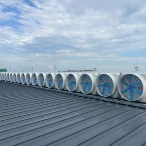 Ventilateur d'extraction industriel électrique de haute qualité de 146 cm, ventilateur mural d'usine de <span class=keywords><strong>50</strong></span> pouces, haut volume, ODM personnalisable, <span class=keywords><strong>50</strong></span> Hz - Product Image 4