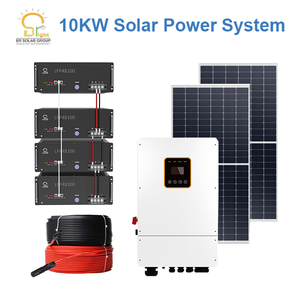Système solaire hybride hors réseau et sur réseau à onde sinusoïdale pure de haute qualité pour usage domestique 10KW - Product Image 2