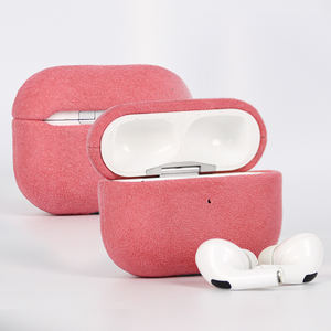 Funda de cuero de lujo de color puro para Airpods Pro 2nd 2nd 2 3 Generation Wireless TWS es Funda protectora para <span class=keywords><strong>Max</strong></span> para Airpods - Product Image 5