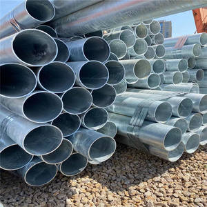 Venta caliente fábrica china Q235B Q195 tubo redondo de acero galvanizado en caliente - Product Image 6