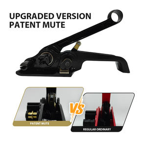 Заводской экспорт: Набор ручных зажимов для обвязки картонных коробок черным пластиковым ремнем 13-19 мм - Product Image 2