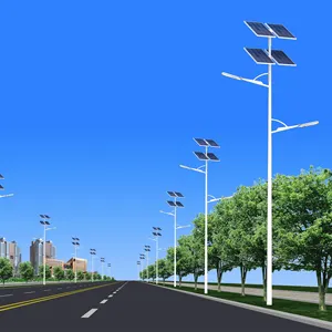 China Manufacturer Various Types Pole 6m 8m 12m Aluminum Solar Street Light Pole