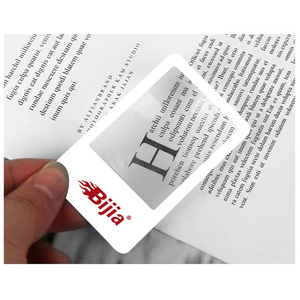<span class=keywords><strong>Lupa</strong></span> de PVC Bijia, tarjeta de visita multifunción promocional, <span class=keywords><strong>lupa</strong></span> <span class=keywords><strong>para</strong></span> lectura e inspección, diseño personalizado - Product Image 2