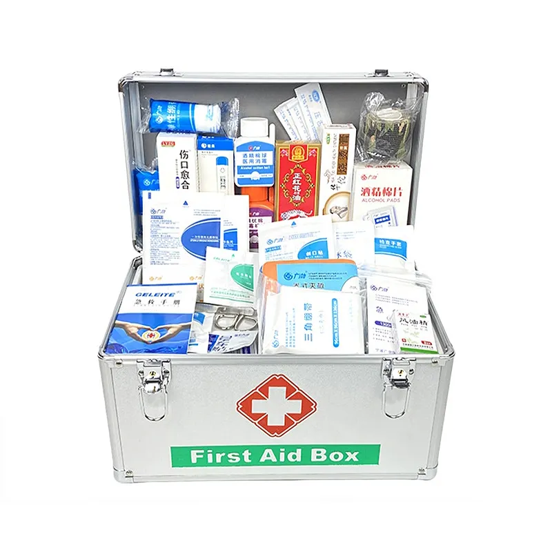 custom professional empty emergency accessories storage hard case premium medical supplies kit pouch basic first aid kit box