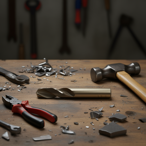 Foret hélicoïdal HSS 12 mm, longueur 102 mm, tige 51 mm, forets multi-usages - Product Image 3