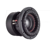 Caisson de basses de compétition pas cher 500W RMS Puissance utilisée Haut-parleur de caisson de basses de 8 pouces pour l'audio de voiture