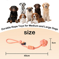 Juguetes Masticables Ecológicos para Perros OEM/ODM, Juguetes de Cuerda No Tóxicos para Mascotas, para Proteger los Muebles y Limpiar los Dientes