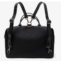 Sac à langer de luxe RAYLON en similicuir vegan avec logo personnalisé, imperméable, portable, fermeture éclair, design tendance, sac de soins pour bébé