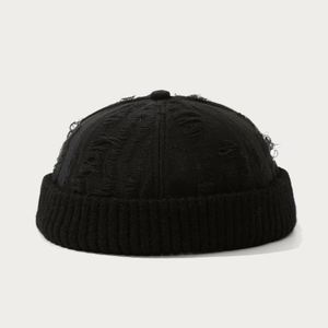 Autumn Winter Fashion Trendy Retro Distressed Docker <b>Hat</b> <b>for</b> Men Women Personalized Street Style Baseball Cap - Product Image 6
