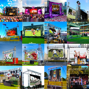 Waterdichte gigantische P3 P3.91 verhuur-scherm LED videowall paneelscherm voor buitenevenementen LED display - Product Image 5