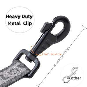 Correa Multifuncional Extensible <span class=keywords><strong>y</strong></span> Retráctil <span class=keywords><strong>para</strong></span> Mascotas, Cuerda de Seguridad <span class=keywords><strong>para</strong></span> Coche, Correa de Nylon <span class=keywords><strong>para</strong></span> Pasear <span class=keywords><strong>y</strong></span> Entrenar <span class=keywords><strong>Perros</strong></span> - Product Image 4