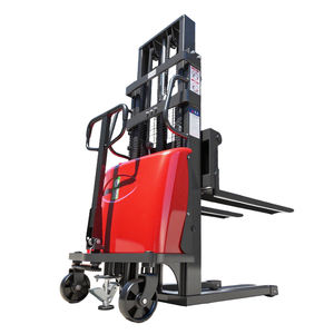 Mini Gabelstapler Stapler 1 Tonne 1,5 Tonnen 2 Tonnen/1,6 m Semi Electric Stacker Gabelstapler Warehouse Stacker Semi Electric - Product Image 1