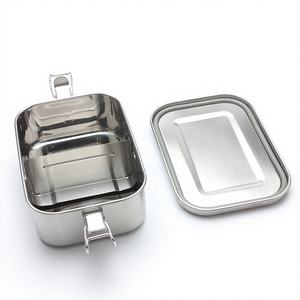 Lonchera Bento de Acero Inoxidable Libre de BPA <span class=keywords><strong>para</strong></span> Recién Nacidos con Tapa Hermética y Hebilla - Product Image 1