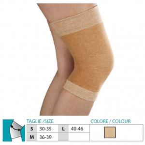 Attelle de genou ORIONE en tissu élastique et laine Réf. 404 - Product Image 1