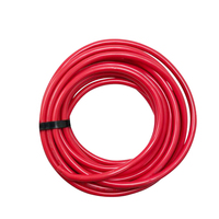 Câble d'alimentation audio pour voiture de calibre 0, fil de cuivre sans oxygène OFC, câble de masse rouge et noir, câble pour haut-parleur automobile pour l'installation d'un amplificateur