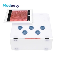 Kit complet de simulateur de formation chirurgicale pour étudiants en médecine avec caméra endoscopique USB 1080P et 4 instruments