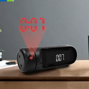 <strong>Digital</strong> Projection D-AB <strong>Clock</strong> Multifunctional <strong>LCD</strong> Time Temperature <strong>Display</strong> Adjustable Swivel Living Room Office Bathroom - Product Image 2