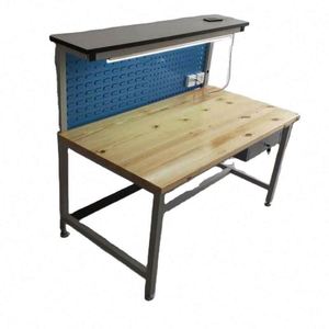 Banco de trabajo industrial de línea de montaje bien vendido Banco de herramientas de servicio pesado con gabinete - Product Image 4