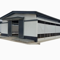 Estructuras de Acero Ligero Galvanizado Prefabricadas Personalizadas, Garantía de por Vida, Resistencia al Viento de 121+ mph, Diseño Chino JIEKE