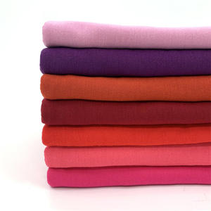 Оптовая продажа, однотонный длинный хлопковый хиджаб в мусульманском стиле - Product Image 3