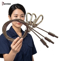 Ensemble de câbles en acier inoxydable non isolés sur mesure avec crochets et terminaux, fabriqué en Chine pour le support d'éclairage