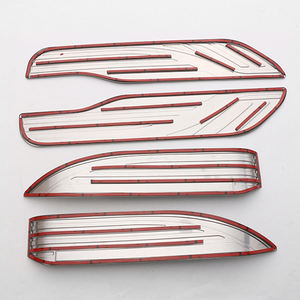 Pour Alphard Vellfire 30 2018 + OEM Chrome Hairline Accessoires d'intérieur automobile Plaque <span class=keywords><strong>de</strong></span> <span class=keywords><strong>seuil</strong></span> <span class=keywords><strong>de</strong></span> <span class=keywords><strong>porte</strong></span> <span class=keywords><strong>de</strong></span> voiture - Product Image 3