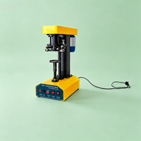 Machine de capsulage semi-automatique REALMAX pour boîtes de conserve – Structure industrielle durable – Scelleuse de canettes en verre et métal pour sodas – Machine de capsulage et de sertissage