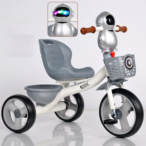 Vente en gros Vélo à pédales pliable à 3 roues pour enfants <span class=keywords><strong>Tricycle</strong></span> pour enfants <span class=keywords><strong>de</strong></span> 3 à <span class=keywords><strong>6</strong></span> ans Offre Spéciale à pédalier pour garçons et filles - Product Image 6