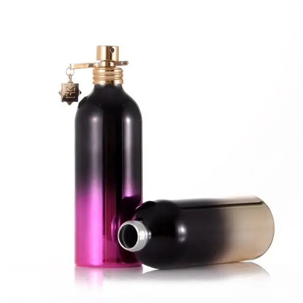 Benutzer definierte Luxus 120 ml200 ml 350 ml 400ml 500ml UV-Parfüm Unter verpackung kosmetische Spray Aluminium flasche mit Sprüh kopf