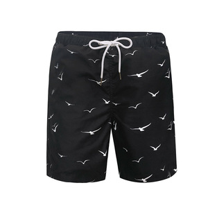 Men's Pineapple Palm Leaf Printed Board Shorts Pattern Quick Dry Drawstring Elastic Waist Casual <b>Surf</b> Swim Trunks Wholesale OEM - Product Image 5