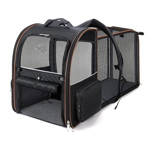Mochila Expansível para Animais de Estimação com Grande Capacidade, Dobrável e Portátil, Bolsa para Gatos e Cães para Passeios (Carga Máxima de 7kg) - Product Image 5