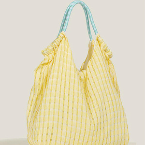 Bolso Tote de Algodón a Cuadros Personalizado de Gran Capacidad para Uso Diario, Venta al por Mayor - Product Image 2