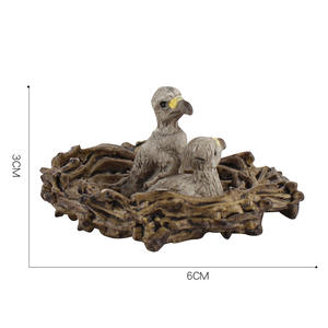 Modèle de simulation transfrontalière aigle bébé oiseau nid d'oeufs sable table accessoires de décoration de table - Product Image 4