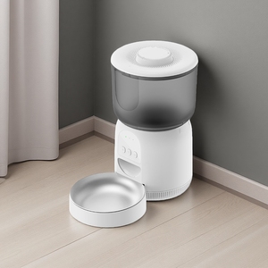 Dễ dàng thông minh Pet Feeder Wifi kết nối ứng dụng từ xa cho ăn chính xác hẹn giờ 3L Công suất độ ẩm bằng chứng kép mèo Feeder - Product Image 3