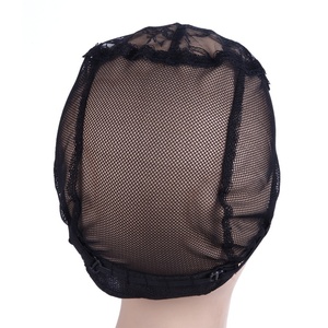 Gorra de malla de nailon desechable al por mayor, ajustable, sin pegamento, estilo cúpula, <span class=keywords><strong>para</strong></span> pelucas y extensiones de <span class=keywords><strong>cabello</strong></span> - Product Image 4