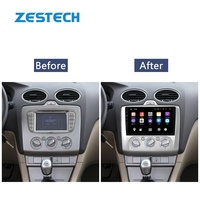 ZET STECH 2Din DVD-Player GPS Navi 4G 64G Für Ford Focus/mk2 2006-2011 Unterstützung WLAN GPS