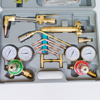 Outil de soudage portable américain à oxygène et acétylène, kit de découpe, torche de découpe, réducteur de pression des Philippines