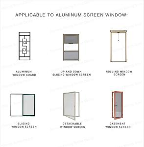 FMVSS-302 Modern açık mutfak toz kum dayanıklı yangına dayanıklı pencere cibinlik Polyester böcek ekran örgü - Product Image 6