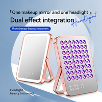 Profession elle elektrische schnur lose Hautpflege Rotlicht therapie Panel Beauty Device LED Make-up Spiegel