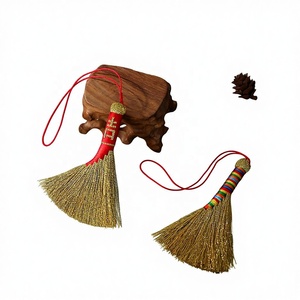 <span class=keywords><strong>Frange</strong></span> à pampilles en fil doré pour sachets, coques de téléphone, pendentifs, décoration intérieure et accessoires vestimentaires - Product Image 3
