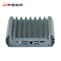 Piesia 12th Gen N150 N100 Network Security Computer Box 6 LAN 2 * Com POE X86 Industrial Fanless Router Firewall Pfsense Mini PC
