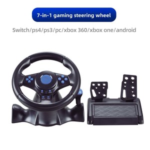 <span class=keywords><strong>Volante</strong></span> <span class=keywords><strong>de</strong></span> Juego con Vibración Tres <span class=keywords><strong>en</strong></span> Uno, con Cable, para <span class=keywords><strong>PS2</strong></span>/PC, Compatibilidad Universal - Product Image 5