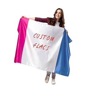 Banderas Impresas Digitalmente por Sublimación de Alta Calidad, Personalizadas, de Poliéster 3x5, 90x150cm, con Logotipo Personalizado - Product Image 1